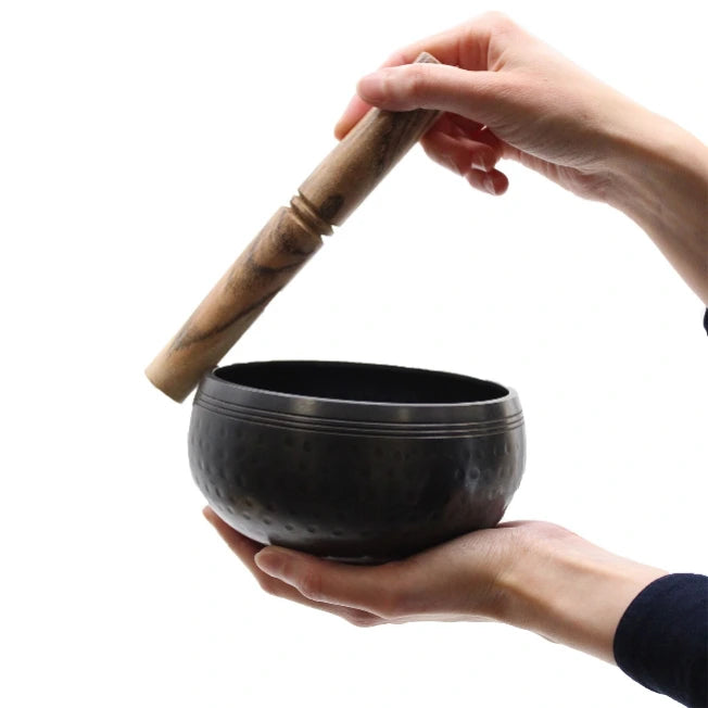 Campana Tibetana-Media 15cm-Nera-Pleyas