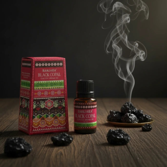 Dettaglio olio fragranza copal nero 10ml-Pleyas