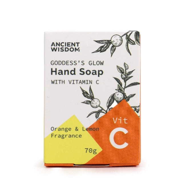 Packaging sapone mani artigianale alla Vitamina C e oli essenziali - Pleyas