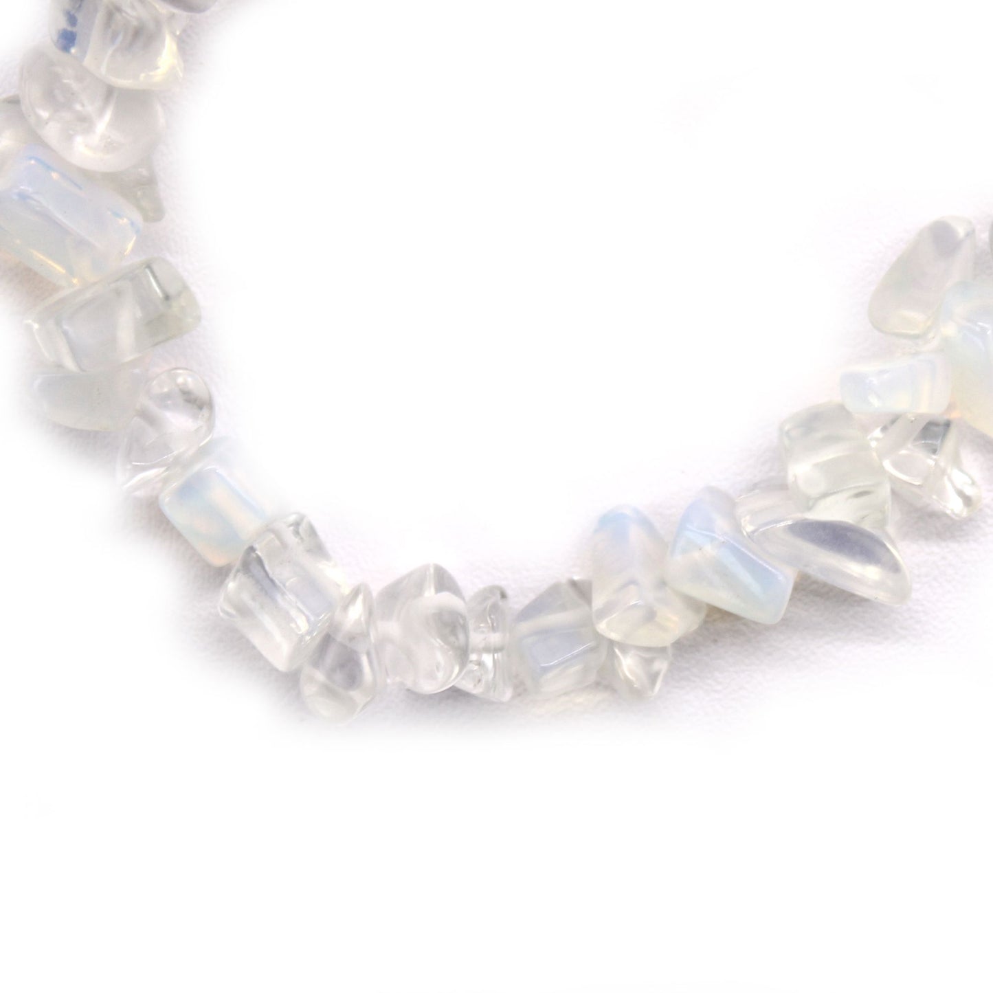 Braccialetto frammenti di pietre preziose-opalite-Pleyas