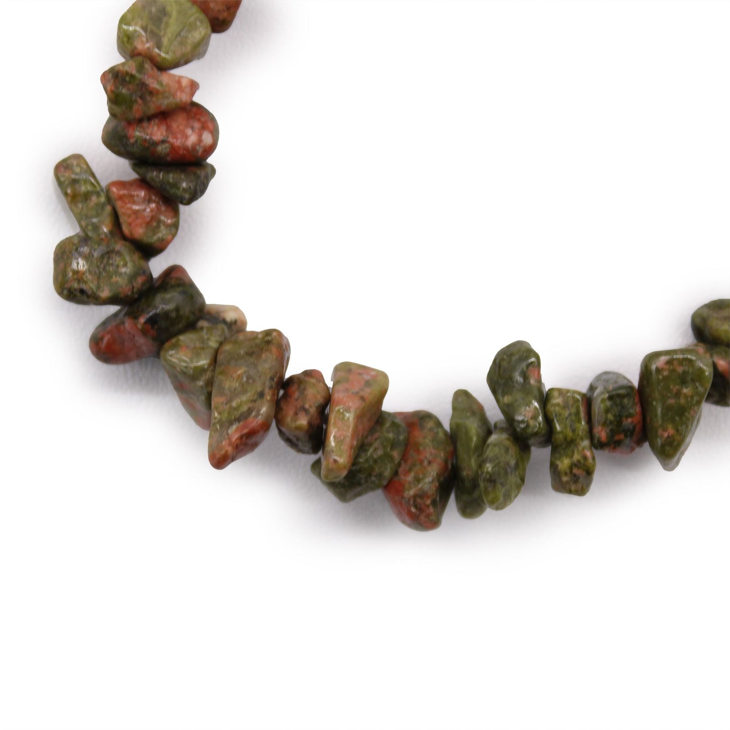 Braccialetto Frammenti di Pietre Preziose - Verde Jasper - Pleyas