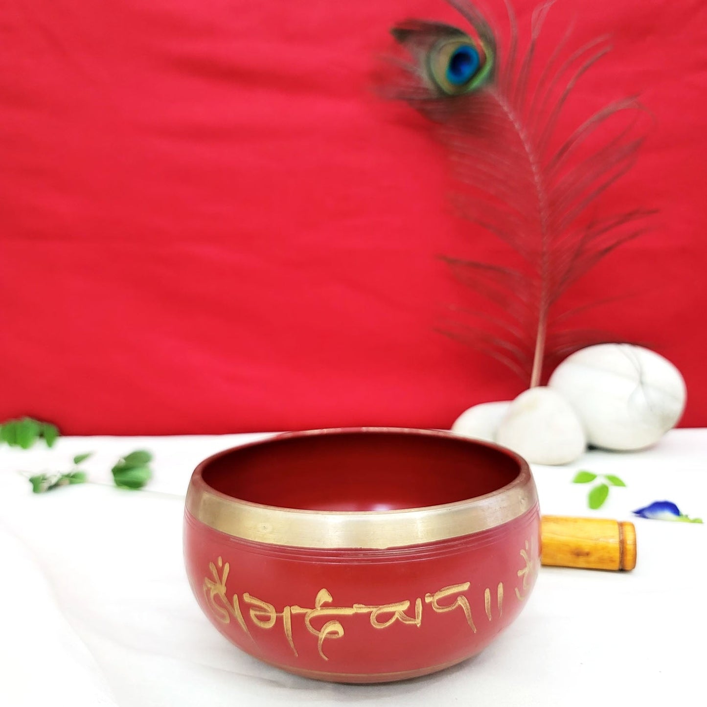 Campana Tibetana in Bronzo Fatta a Mano per Meditazione - Pleyas