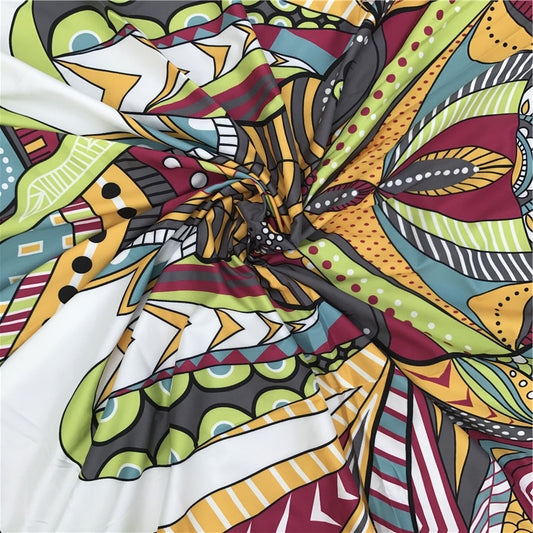 Arazzo Coperta Arcobaleno Mandala con Elefante - Pleyas