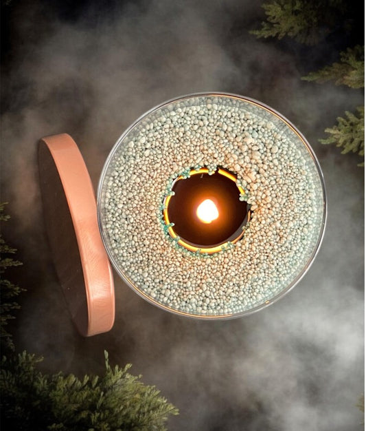 Emerald green candle 160g / 350ML / 11.83oz-7