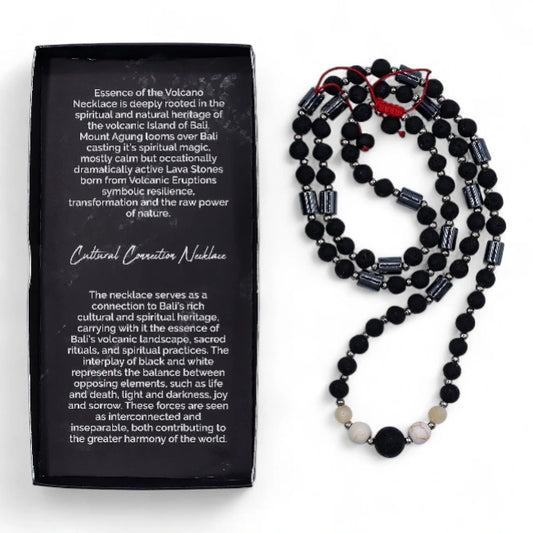 Collana Essenza del Vulcano Connessione Culturale Bali - Pleyas