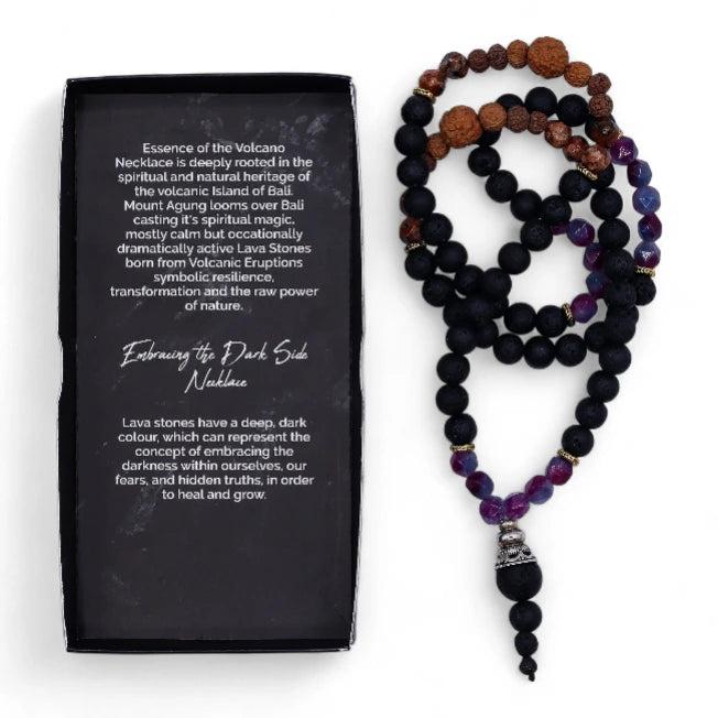 Collana Essenza del Vulcano Abbracciare il Lato Oscuro - Pleyas