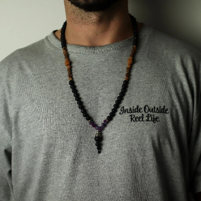 Collana Essenza del Vulcano Lato Oscuro dettaglio - Pleyas