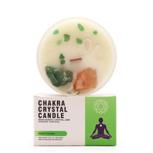 Candela Cristallo Chakra-Chakra del Cuore-Pleyas