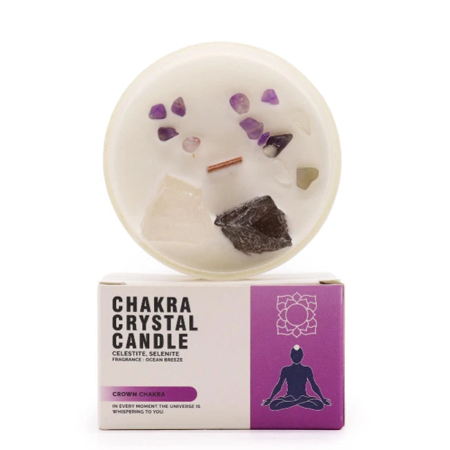 Candela Cristallo Chakra-Chakra della Corona-Pleyas