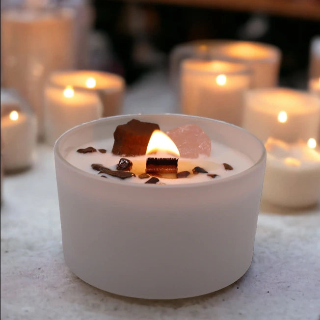Candela Cristallo Chakra-Chakra Sacrale-Pleyas