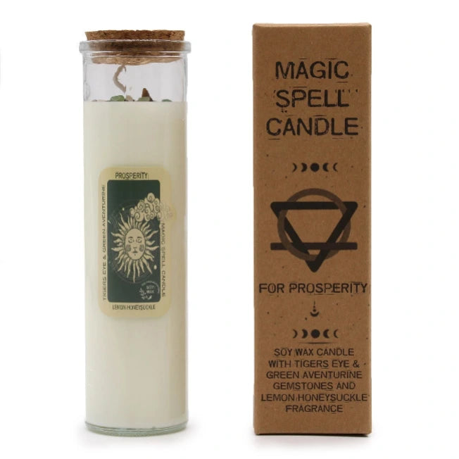Candela Incantesimo-Prosperità-Pleyas