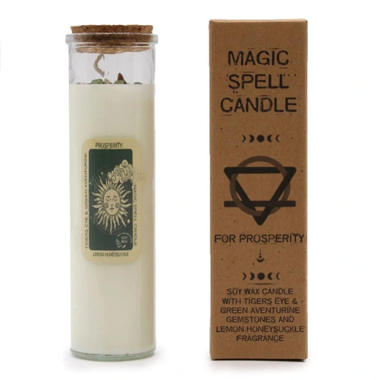 Candela Incantesimo-Prosperità-Pleyas