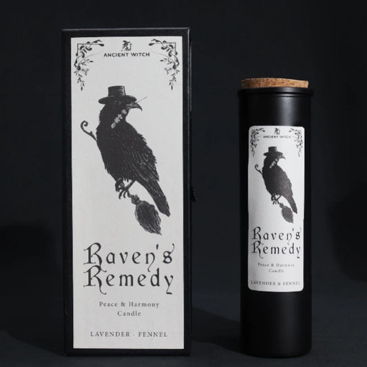 Candela Purificante Strega Antica-Rimedio del Corvo-Pleyas