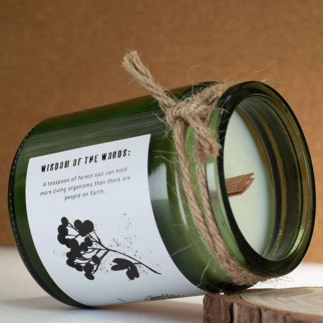 Greenman Candela di Soia Essenza di Bosco confezione – Pleyas