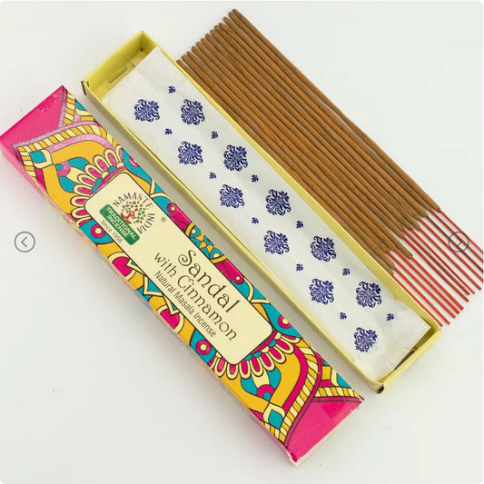 Incenso Masala Namaste Mandala Sandalo Cannella