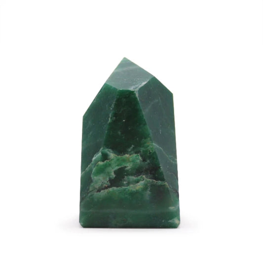 Punta Giada Indiana 6cm Cristallo Fortuna Prosperità-Pleyas