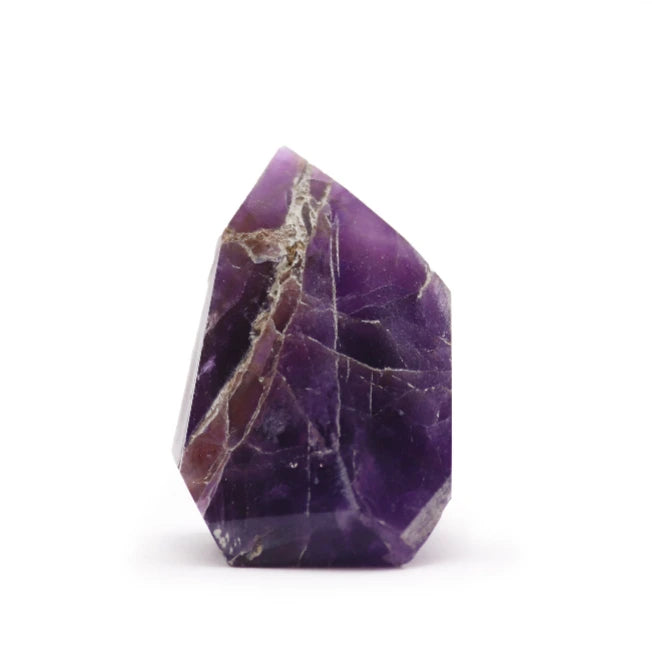 Punta Ametista Africana 6cm Cristallo Meditazione-Pleyas
