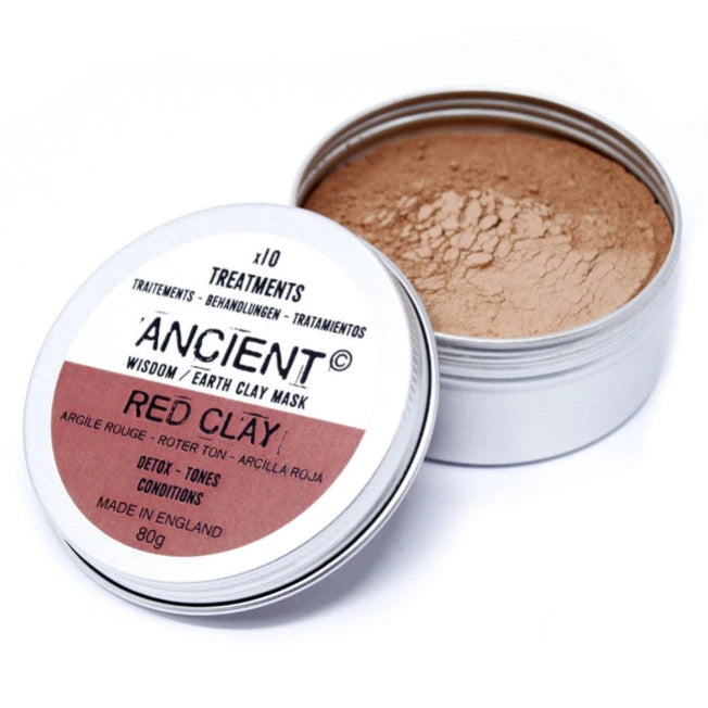 Maschera argilla rossa viso 80g - Pleyas