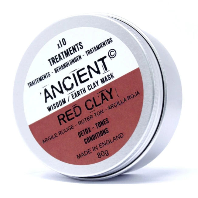 Maschera argilla rossa viso 80g - Pleyas