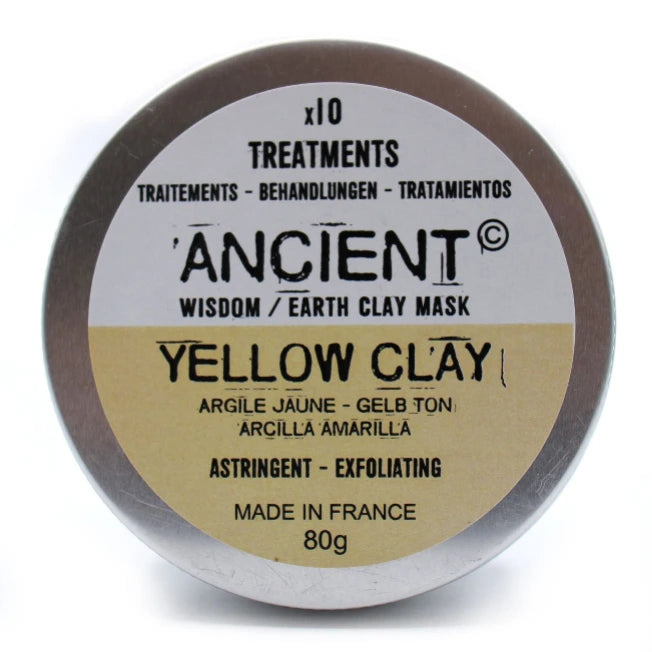 Maschera argilla Gialla viso 80g - Pleyas