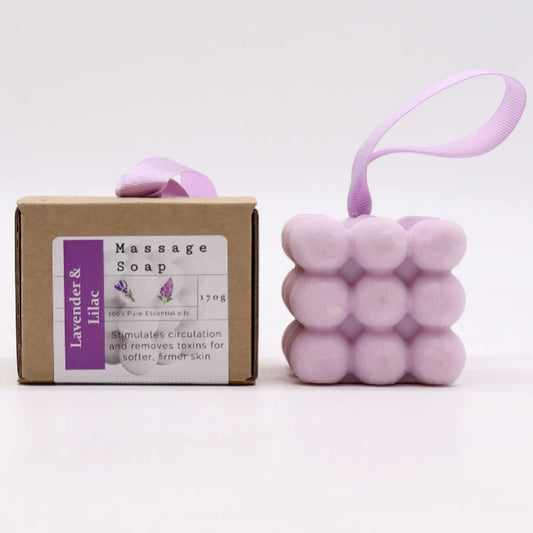 Saponi da Massaggio in Confezione - Lavanda & Lilla  - Pleyas