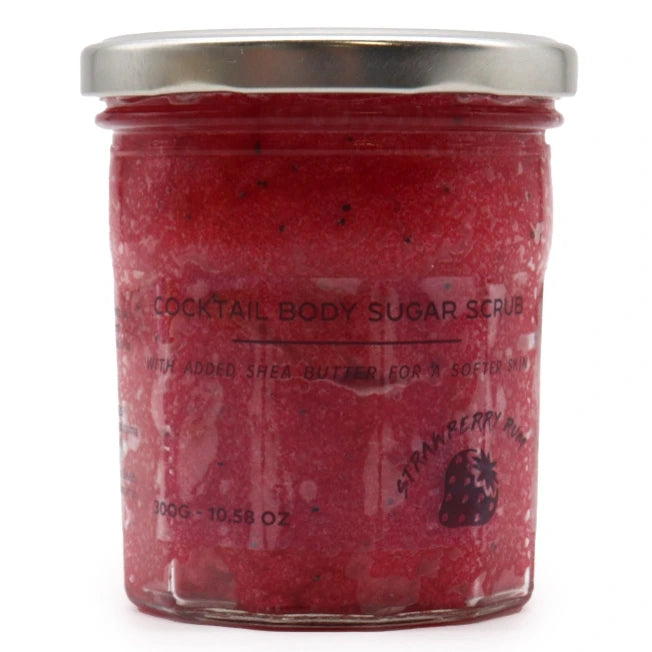 Scrub Corpo Profumato con Zucchero - Fragola - 300g - Pleyas