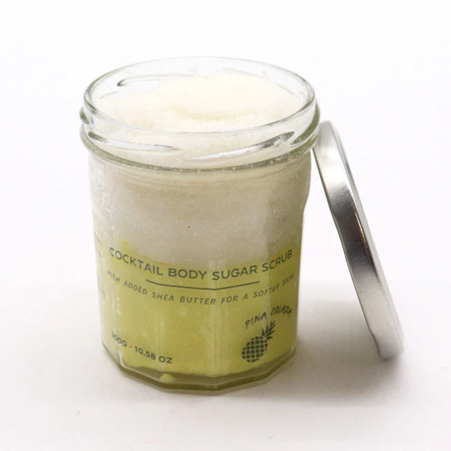 Scrub Corpo Profumato con Zucchero-Pinacolada-300g-Pleyas