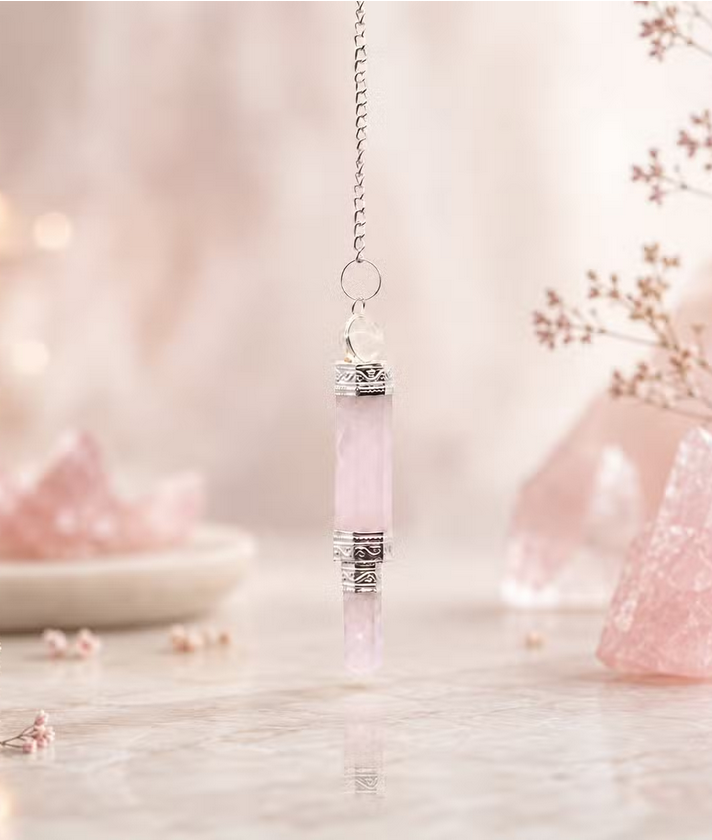 dettaglio Pendolino-Quarzo rosa-Pleyas