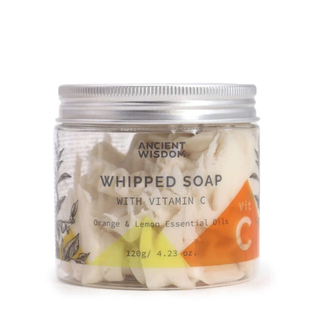 Vasetto di sapone montato soffice e idratante alla Vitamina C - Pleyas