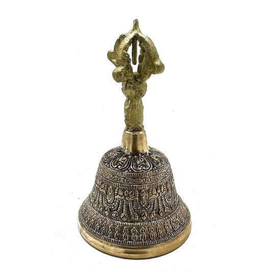 Campane Tibetane Tingsha Medie Artigianali 7.5x13 cm-Pleyas