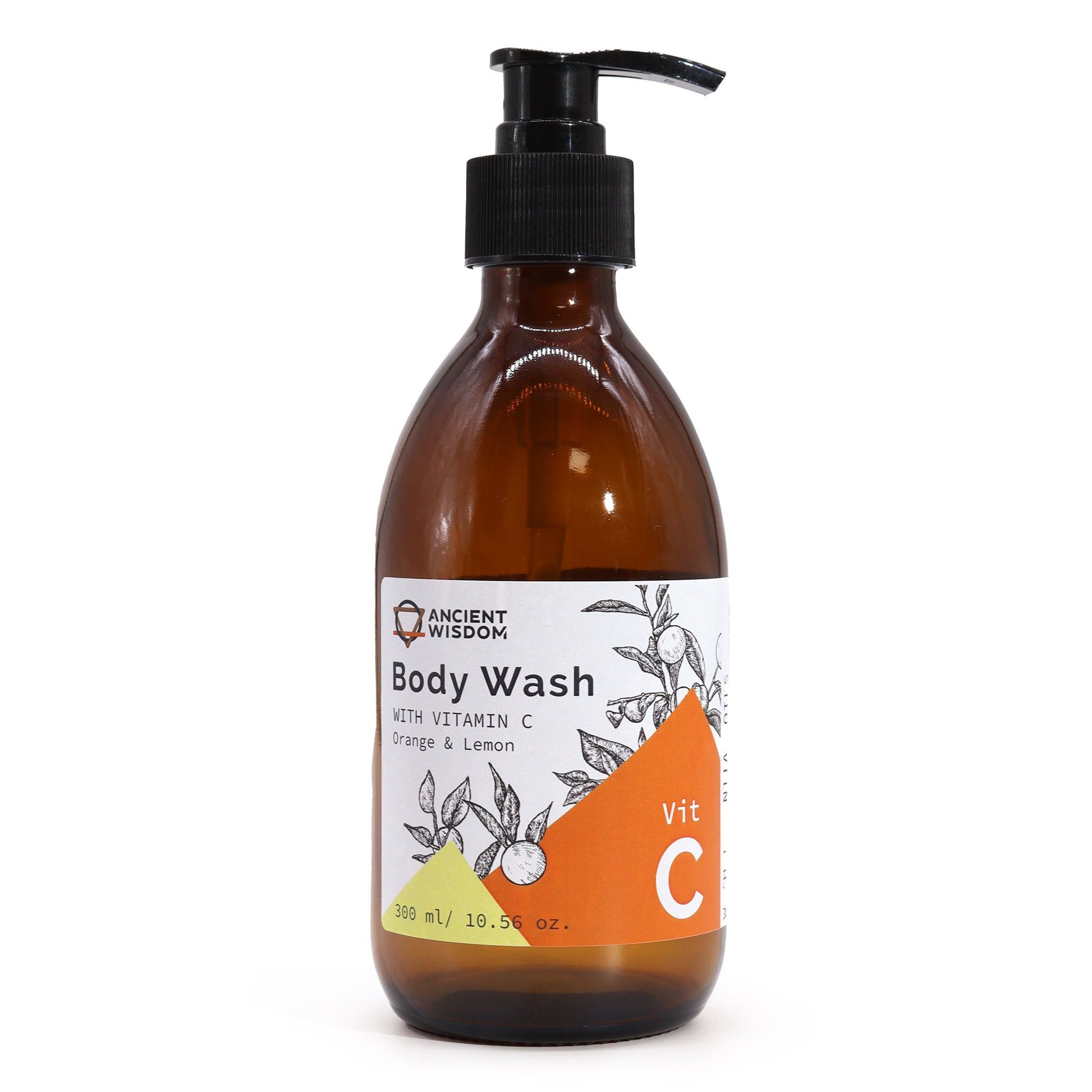 Sapone corpo detergente alla Vitamina C con olio essenziale di arancia e limone - Pleyas