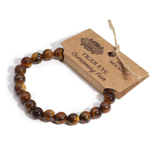 Bracciale energetico occhio di tigre - Pleyas