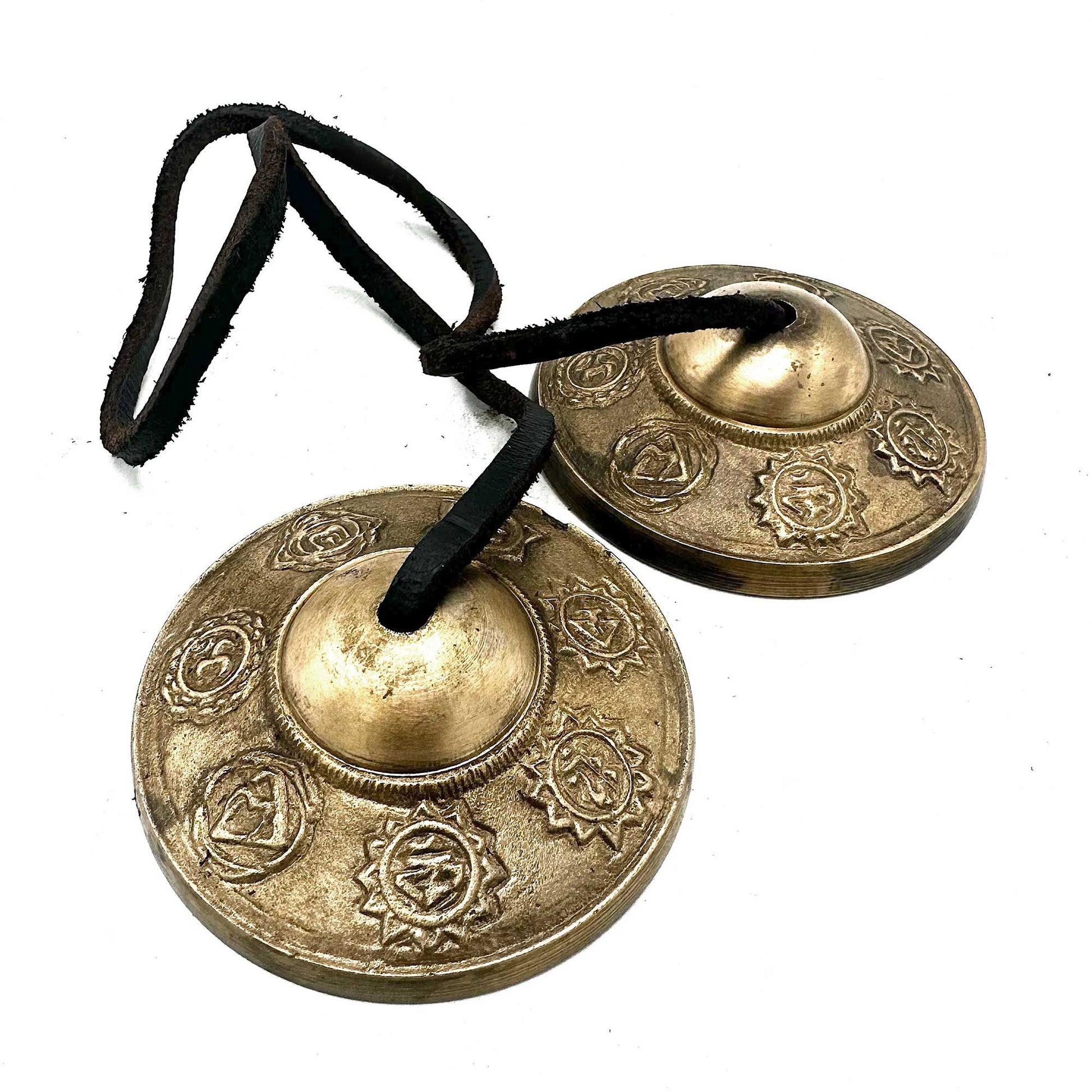 Campane Tibetane Tingsha Sette Chakra 7 cm Pleyas