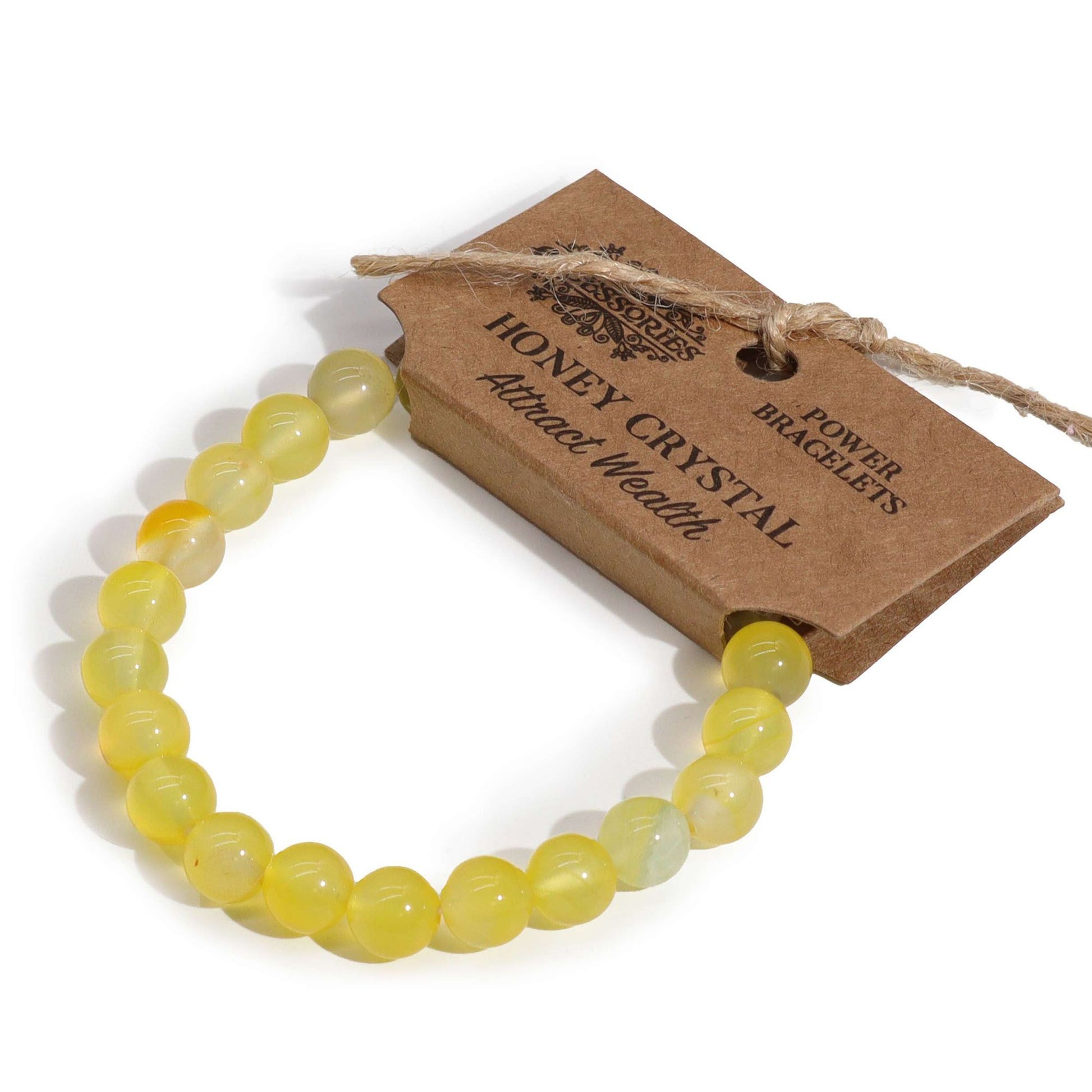 Bracciale energetico Cristallo di miele - Pleyas