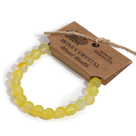 Bracciale energetico Cristallo di miele - Pleyas