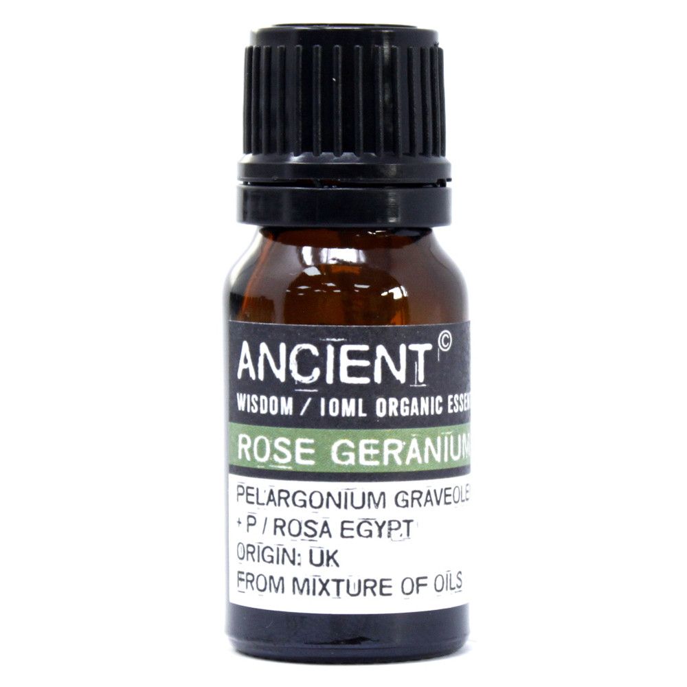 Olio Essenziale Biologico 10ml - Geranio e Rosa-Pleyas