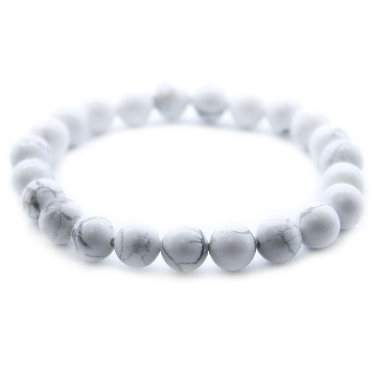 Bracciale energetico bianco Jasper - Pleyas