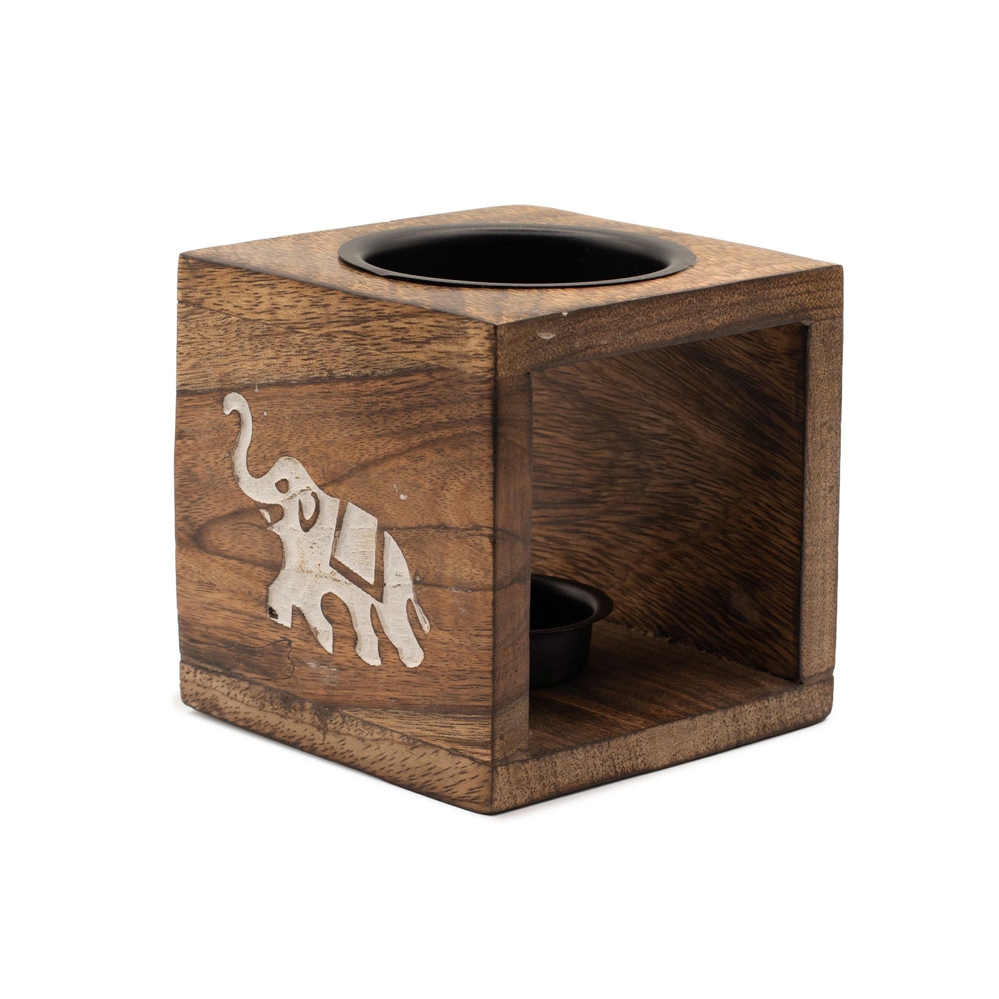 Brucia essenze legno di mango quadrato-Elefante-Pleyas