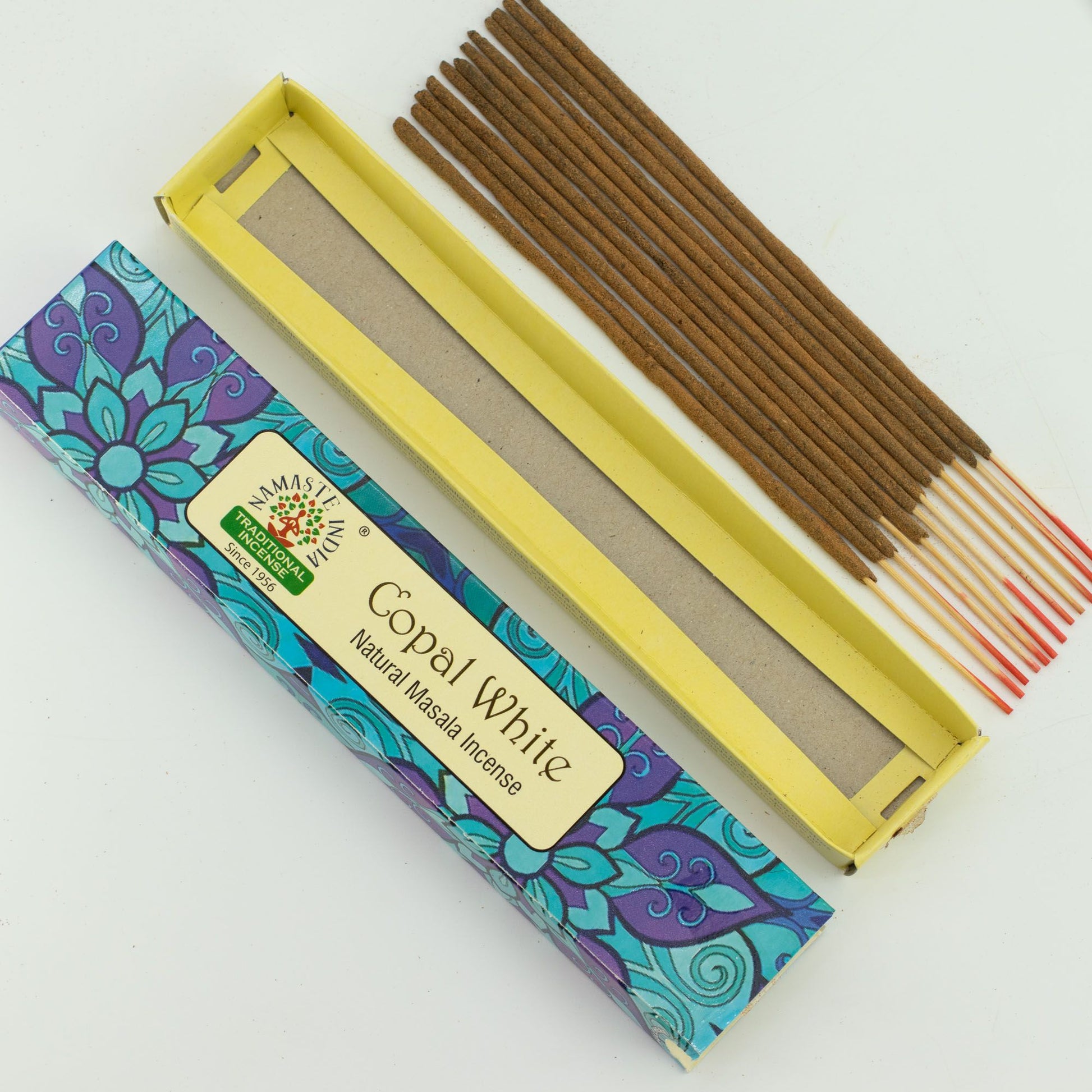 Incenso Masala Namaste Mandala al Copal Bianco-Pleyas