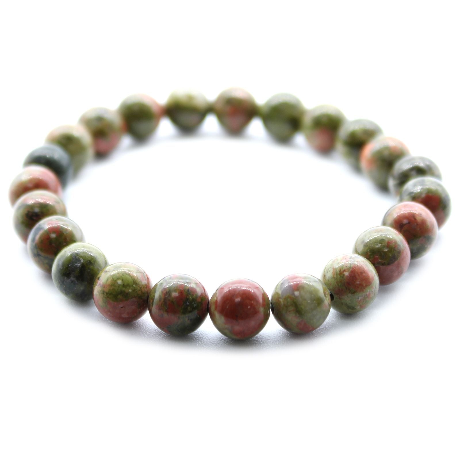 Bracciale energetico verde Jasper - Pleyas