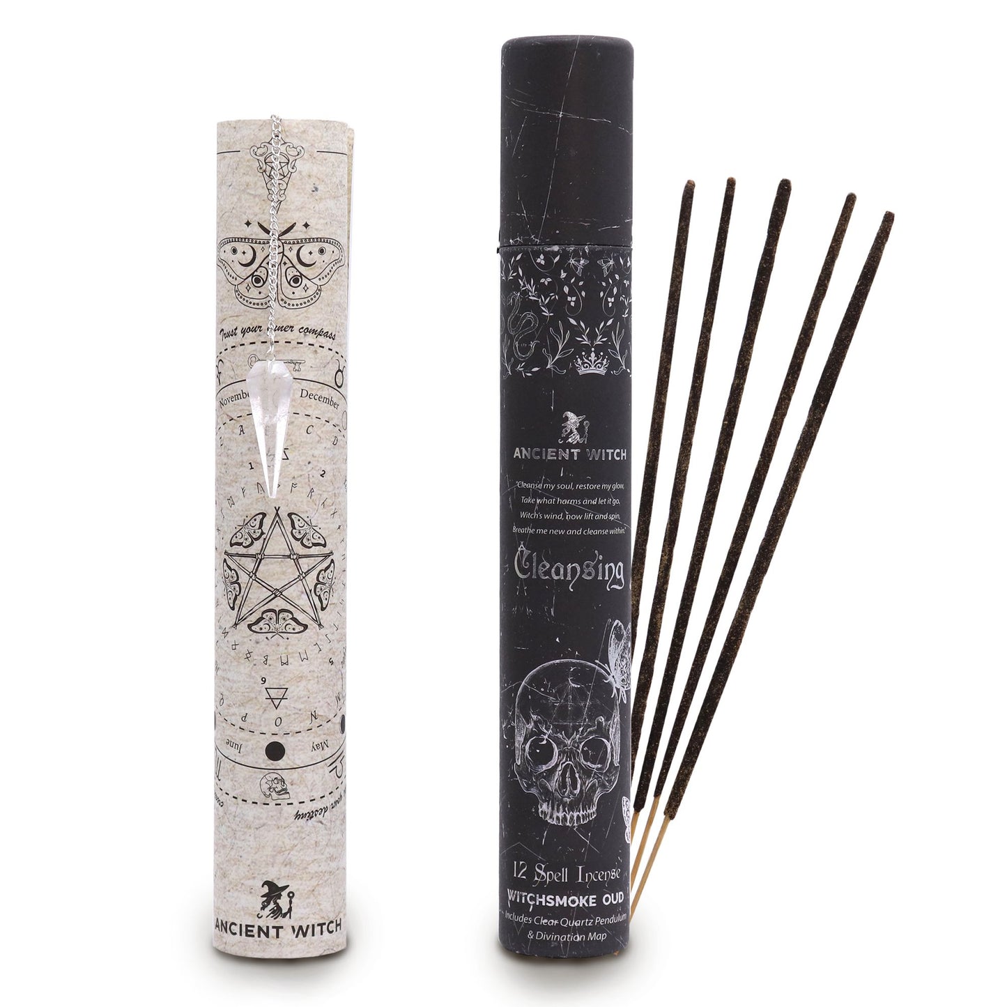 Incenso Rito di Magia Antica-Purificazione-Cristallo di Rocca-Pleyas