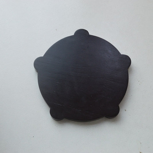 Portacandele Pentagramma in Legno - Simbolo Spiritualità - Pleyas