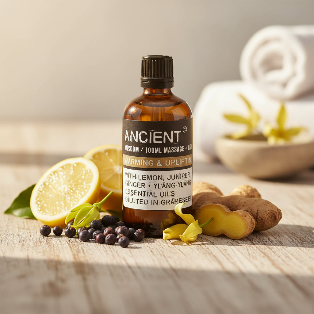 Olio base massaggio caldo e rivitalizzante 100ml-Pleyas