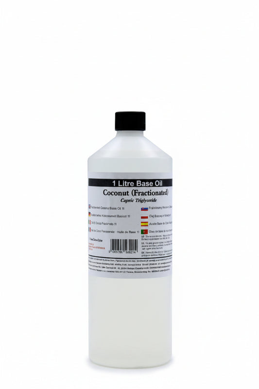 Olio base di cocco frazionato 1 litro fluido per massaggi – Pleyas