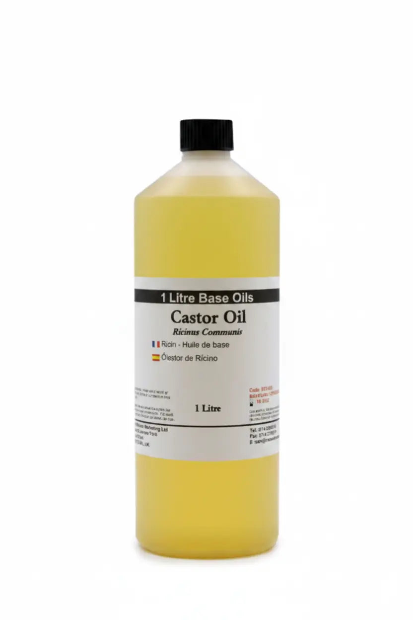 Olio base di ricino 1 litro per capelli e pelle – Pleyas