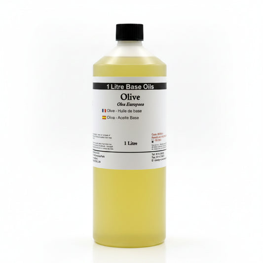 Olio base di oliva puro 1 litro per massaggi e cura della pelle – Pleyas