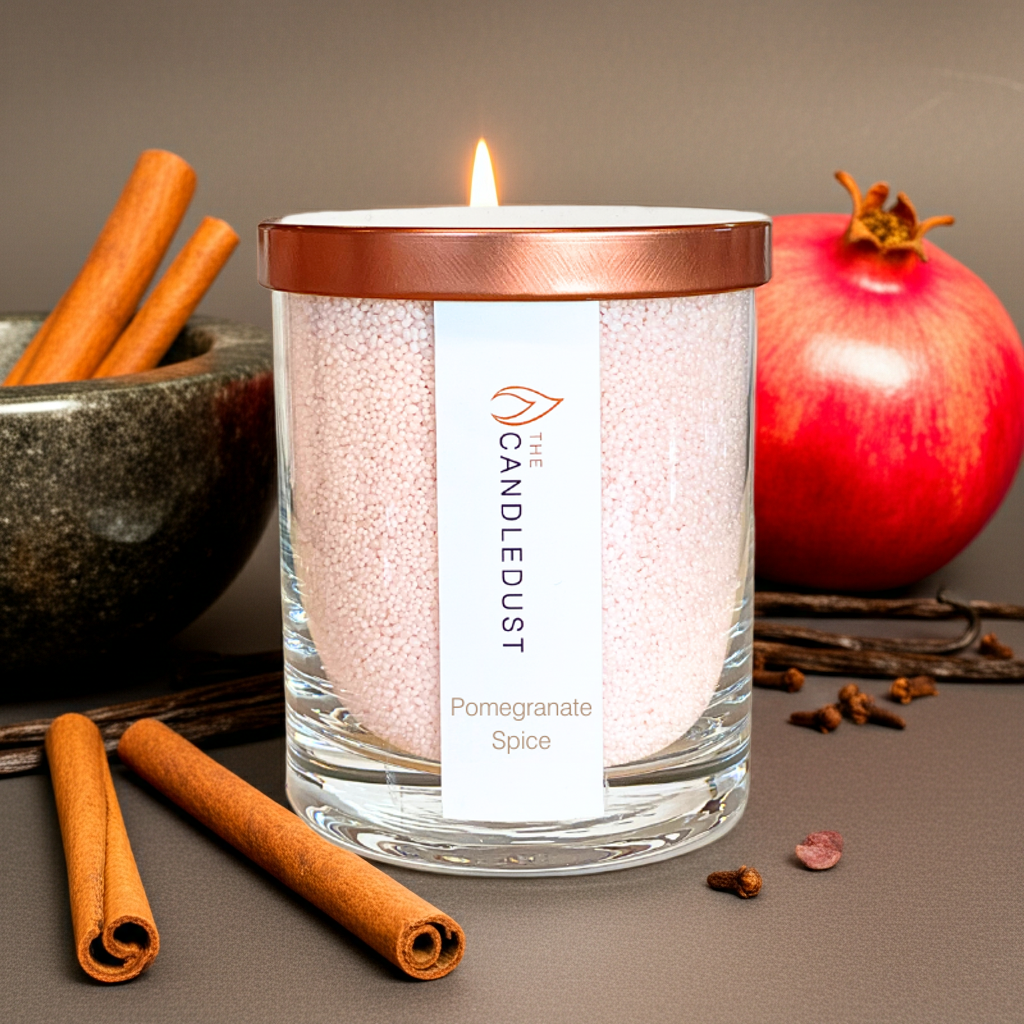 Candela polvere Melagrana Speziata 160g/350ML - Pleyas