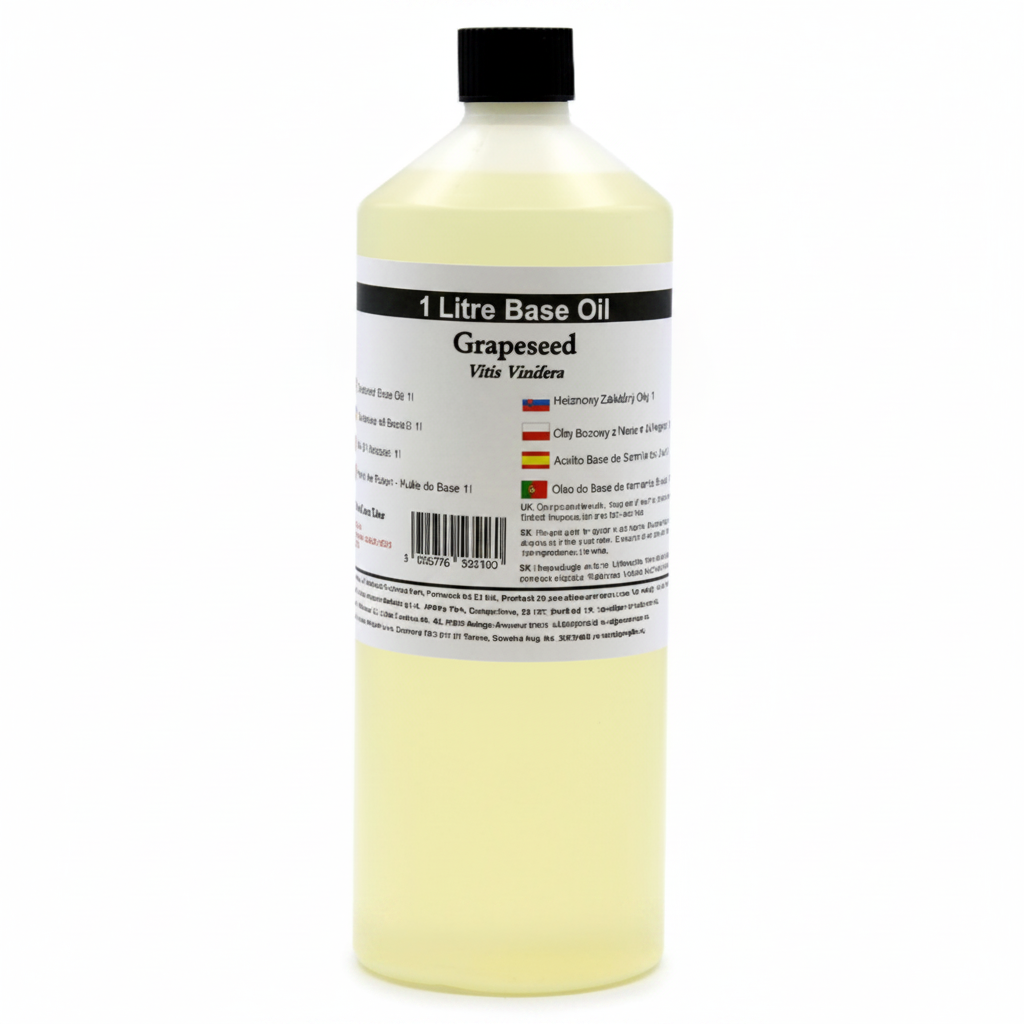 Olio base di vinaccioli 1 litro leggero e antiossidante – Pleyas