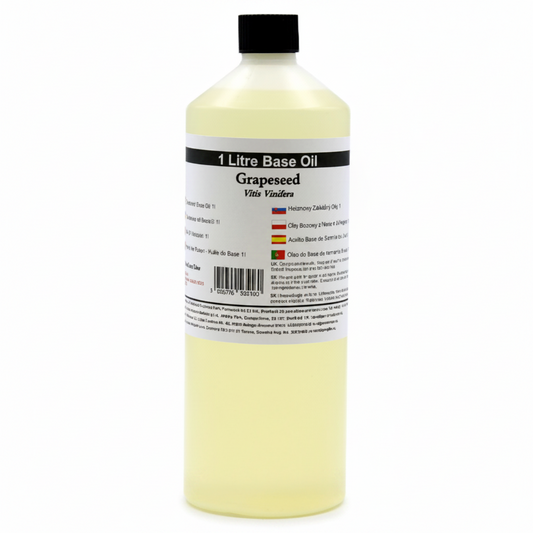 Olio base di vinaccioli 1 litro leggero e antiossidante – Pleyas