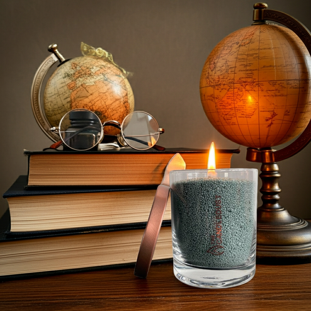 Polvere per Candele Verde Smeraldo - 160g - Cera Naturale - Pleyas